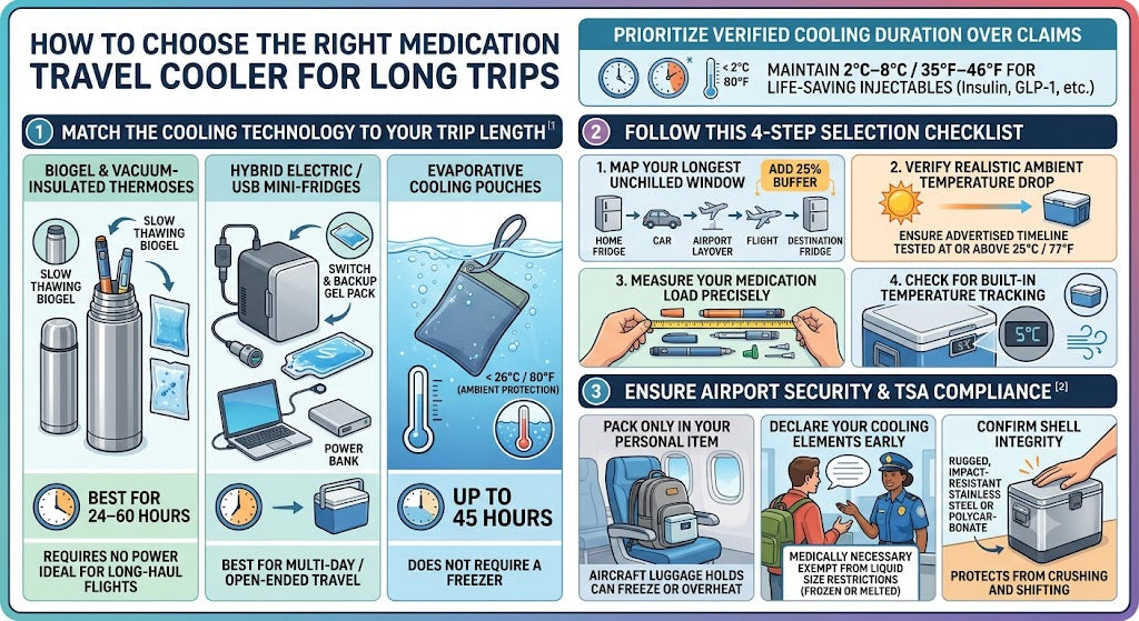 How to Choose the Right Medication Travel Cooler for Long Trips